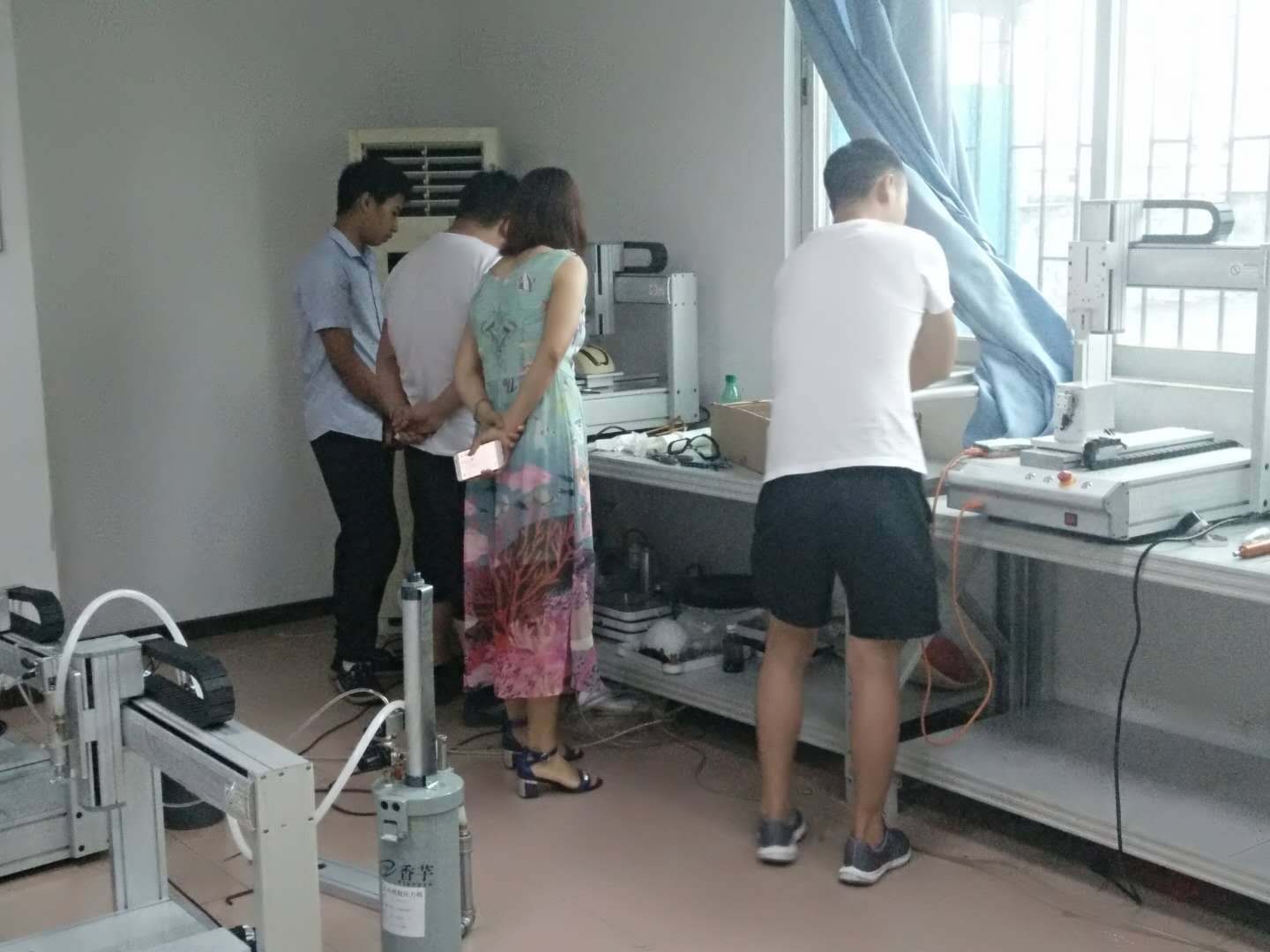 香芋機(jī)電客戶來訪！